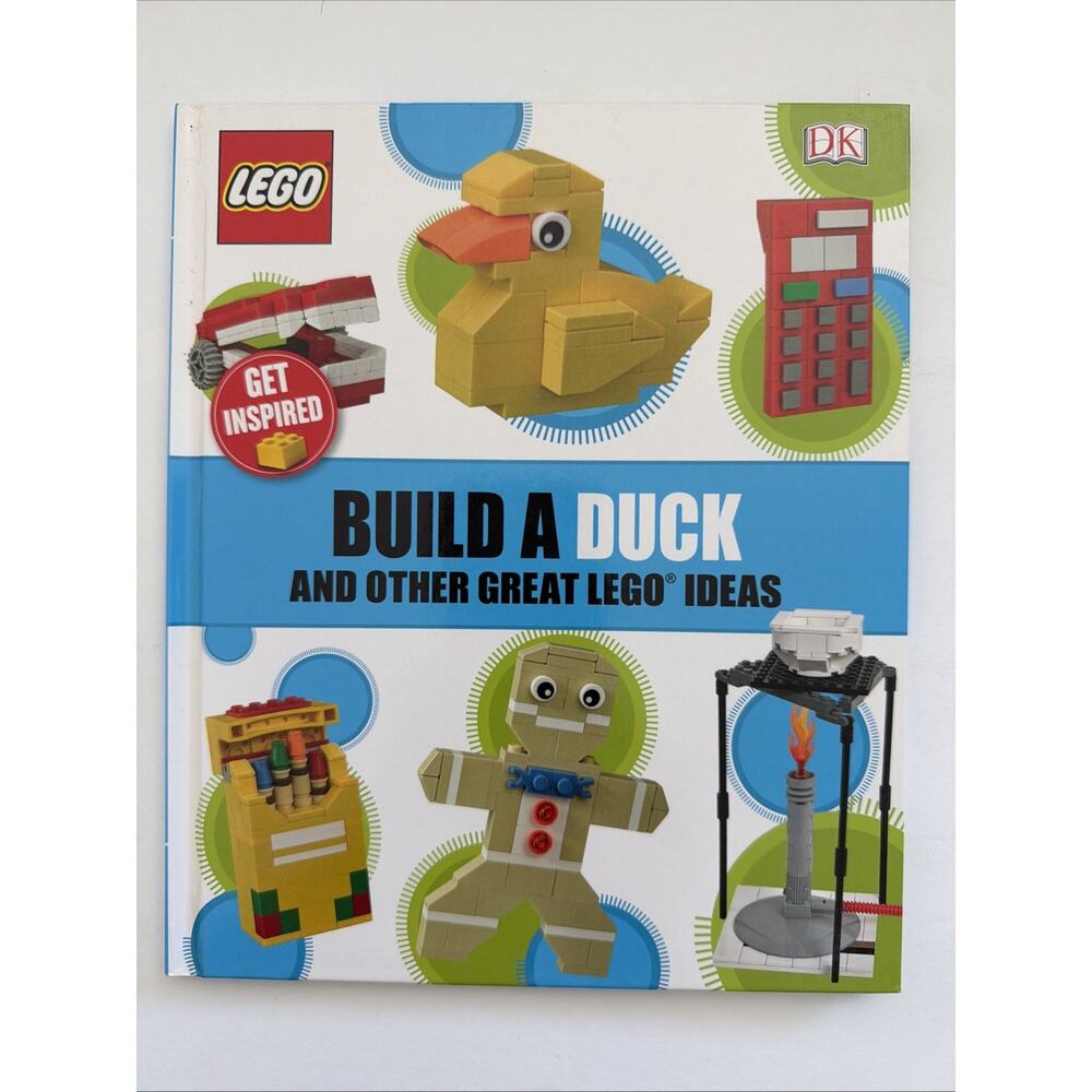 LEGO Build A Duck And Other Great Ideas Hardcover Book - Like New Gift